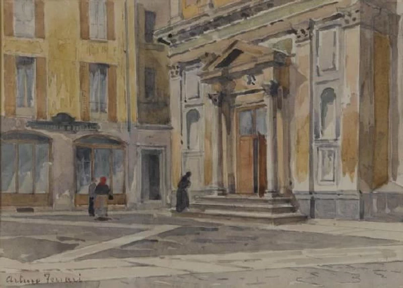 S. Vito in Pasquirolo, 1890 - 1910, Civiche Raccolte Storiche. Museo di Milano